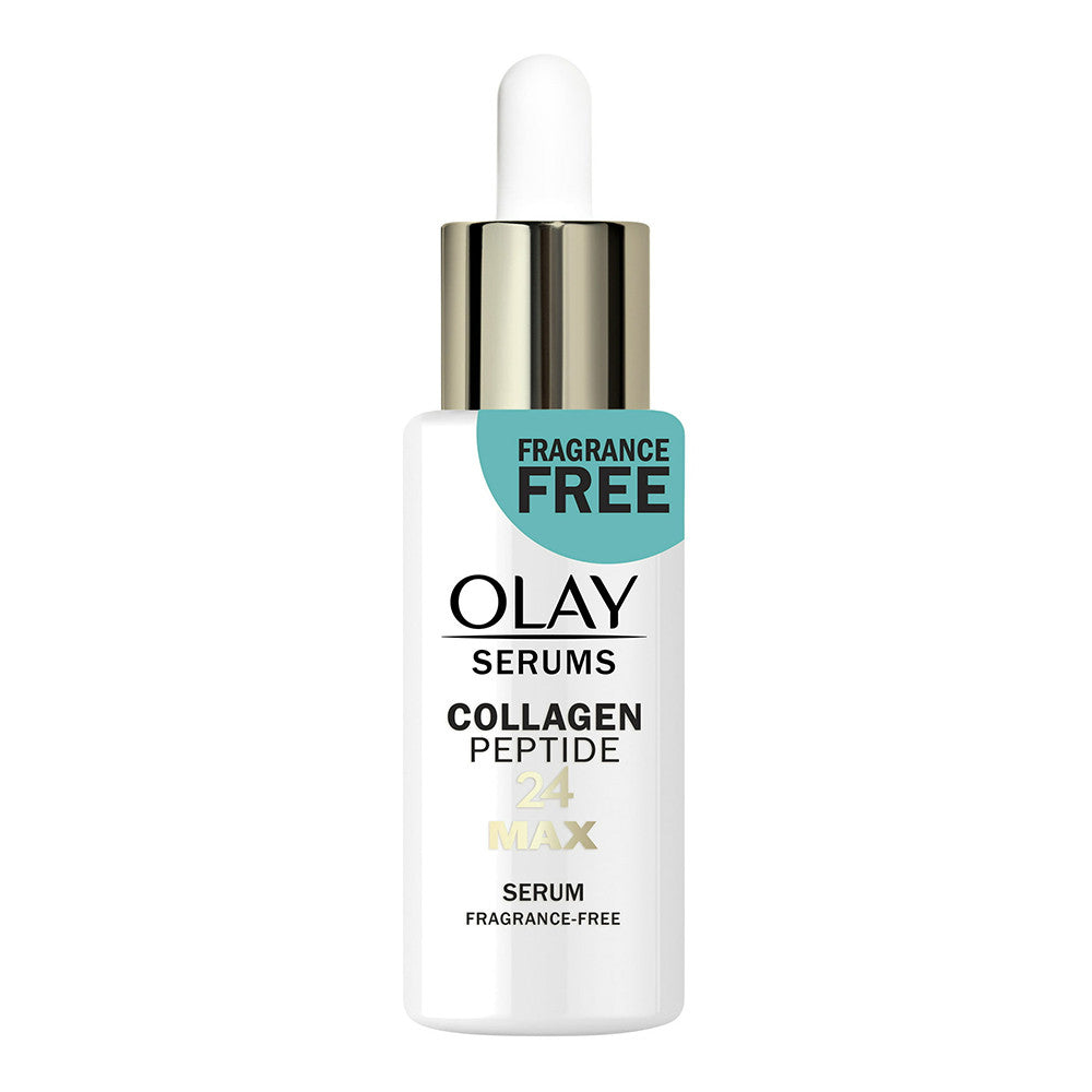 Olay Collagen Peptide 24 MAX Serum, Fragrance Free, 1.3 Oz